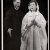 Unidentified actor and Ellen McCown in the stage production Greenwillow