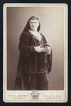 Publicity photograph of Wilson Barrett in the role of Hamlet