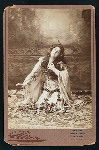 Publicity photograph of Marie Burroughs in the role of Ophelia for the stage production Hamlet