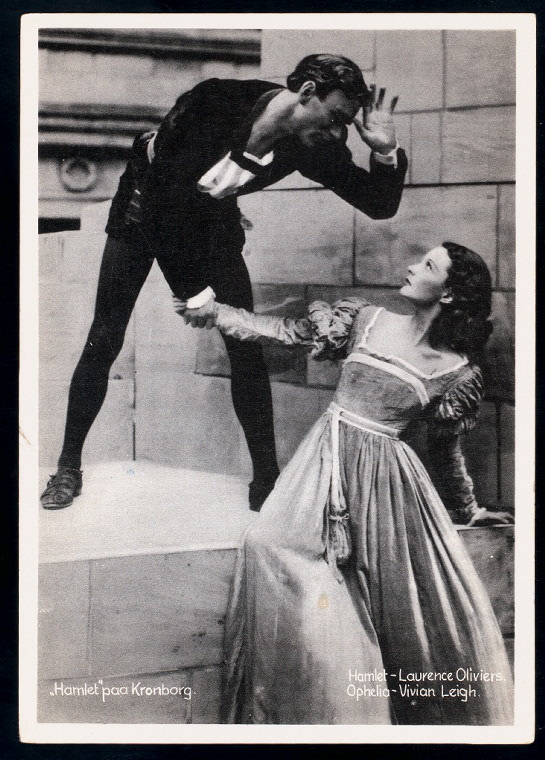 Digital Collections - Hamlet, Laurence Olivier and Vivian Leigh