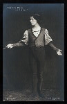 Alexander Moissi (as Hamlet holding dagger) in the stage production Hamlet by William Shakespeare (Deutsches Theater, Berlin)
