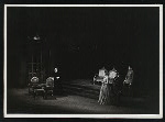 Unidentified actors in the stage production Hamlet