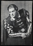 Publicity photograph of Maurice Evans as Hamlet