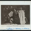 A. M. Jilinsky, R. V. Bolislavsky and V. V. Soloviova in the Moscow Art Theatre stage production Hamlet