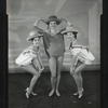Unidentified actors in the stage production Happy Hunting