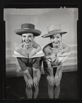 Unidentified actors in the stage production Happy Hunting