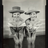 Unidentified actors in the stage production Happy Hunting
