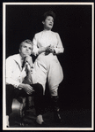 Fernando Lamas and Ethel Merman in the stage production Happy Hunting