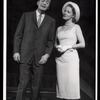 Gordon Polk and Virginia Gibson in the stage production Happy Hunting