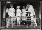 Scene from the stage production Happy Hunting