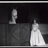 Moe (horse) and Ethel Merman in the stage production Happy Hunting