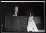 Moe (horse) and Ethel Merman in the stage production Happy Hunting