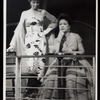 Mary Finney and Ethel Merman in the stage production Happy Hunting