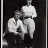 Fernando Lamas and Ethel Merman in the stage production Happy Hunting