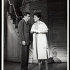 Gordon Polk and Ethel Merman in the stage production Happy Hunting