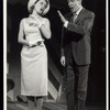 Virginia Gibson and Gordon Polk in the stage production Happy Hunting