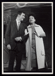 Gordon Polk and Ethel Merman in the stage production Happy Hunting