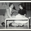 A scene from a 1951 production of Hay Fever, by Noël Coward