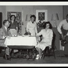A scene from a 1951 production of Hay Fever, by Noël Coward