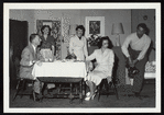 A scene from a 1951 production of Hay Fever, by Noël Coward