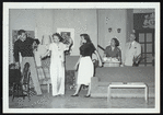 A scene from a 1951 production of Hay Fever, by Noël Coward
