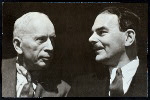 Thomas E. Dewey and Harry Hershfield