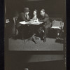 Two images from rehearsal (?) for the stage production Hope for the Best