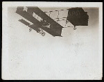 Airplane with Harry Houdini advertisement on tail