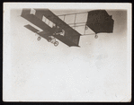 Airplane with Harry Houdini advertisement on tail