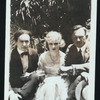 Harry Houdini, Lila Lee, and unidentified man on the set of the motion picture "Terror Island"