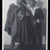 Wilhelm Diegelmann and Friedrich Kühne in the stage production Jedermann