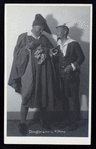 Wilhelm Diegelmann and Friedrich Kühne in the stage production Jedermann