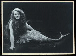 Hazel Jones in mermaid costume