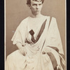 Portrait of Lawrence Barrett in the stage production Julius Caesar