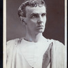 Portrait of Lawrence Barrett in the stage production Julius Caesar