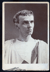 Portrait of Lawrence Barrett in the stage production Julius Caesar