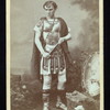 Portrait of Lawrence Barrett in the stage production Julius Caesar