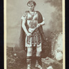 Portrait of Lawrence Barrett in the stage production Julius Caesar