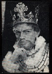 Harry Andrews as King Henry IV by William Shakespeare, Stratford-Upon-Avon, 1951.
