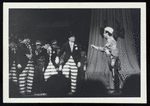 Victor Moore, William Gaxton, Philip Loeb and unidentified others in the stage production Let 'Em Eat Cake