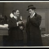 Unidentified actors in a scene from the motion picture Courage and the Man [Lubin Productions]