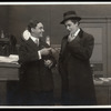 Unidentified actors in a scene from the motion picture Courage and the Man [Lubin Productions]