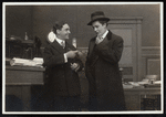 Unidentified actors in a scene from the motion picture Courage and the Man [Lubin Productions]