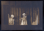 Two hand puppets in an unidentified puppet theater production