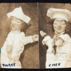 Two hand puppets