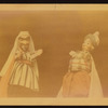 Two hand puppets