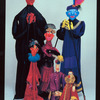Six puppets by Ronnie Asbell