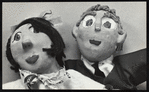 Two hand puppets