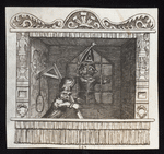 Illustration of a Punch and Judy puppet show