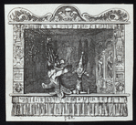 Illustration of a Punch and Judy puppet show